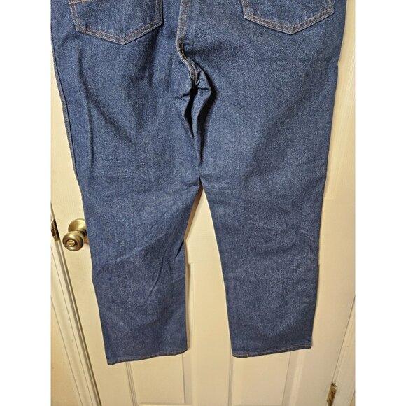 Dickies Work Jeans Mens 36x30 Blue Denim Pants 5 Pocket Straight Leg Boot NEW - Picture 6 of 7